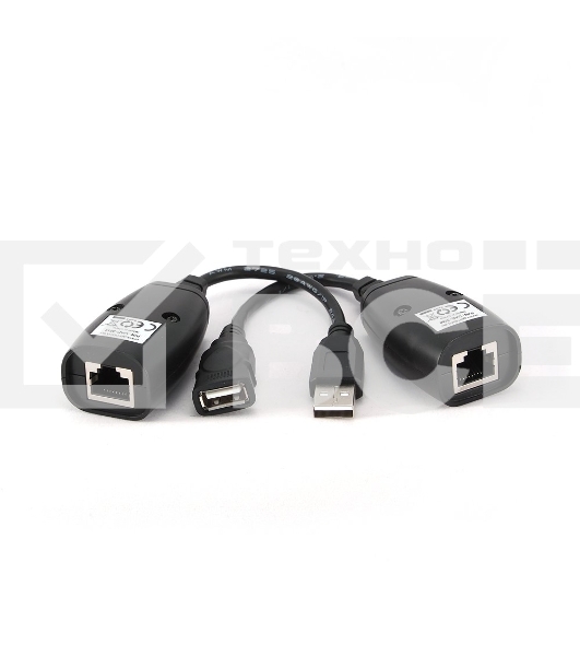 Кабель Gembird UAE-30M USB 2.0 кабель удлинительный AM/AF/RJ45Fx2 по витой паре
