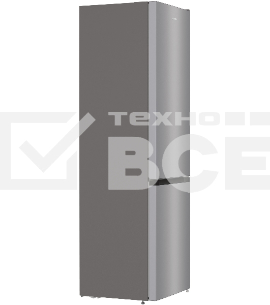 Холодильник Gorenje NRK6201PS4 серебристый металлик двухкамерный 235/96л морозилка снизу