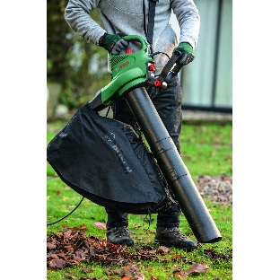 Воздуходувка-пылесос Bosch UniversalGardenTidy 3000 3000Вт пит.:от сети зеленый/черный