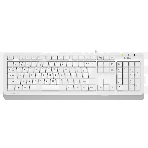 Клавиатура A4Tech Fstyler FKS10 проводная, USB, белый/серый, фото 1
