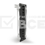 Монтажное оборудование Hyperline PPW-12-8P8C-C5e Патч-панель настенная, 12 портов RJ-45(8P8C), категория 5е, с подставкой, фото5