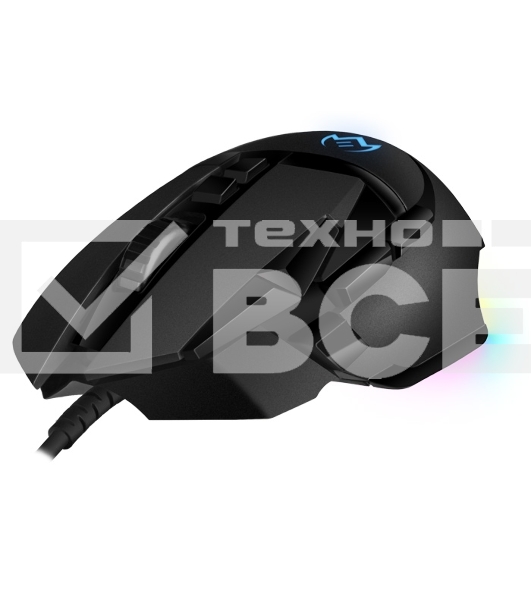 Мышь проводная SVEN RX-G975 черный, 10000 dpi, USB, кнопки - 10