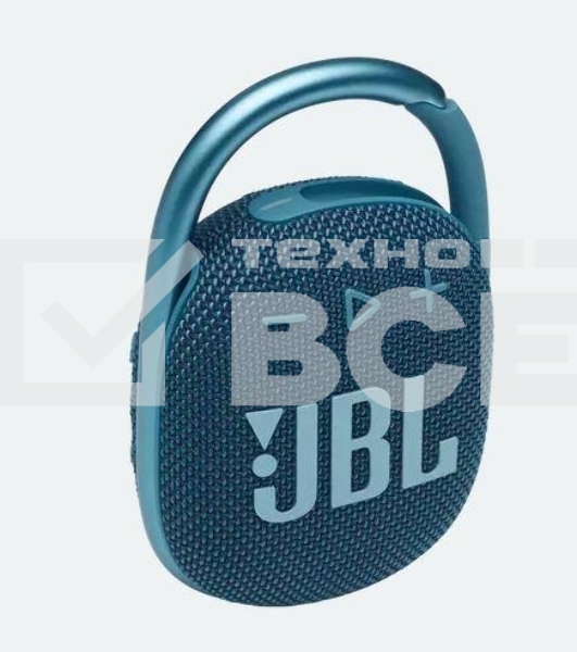 Портативная акустическая система JBL CLIP 4, синий