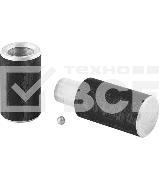 Петля гаражная с шаром СИБРТЕХ d 20*120мм,4 шт. Р 92004