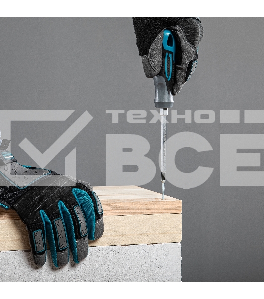 Отвертка Gross PH2 x 100 мм, S2, трехкомпонентная ручка