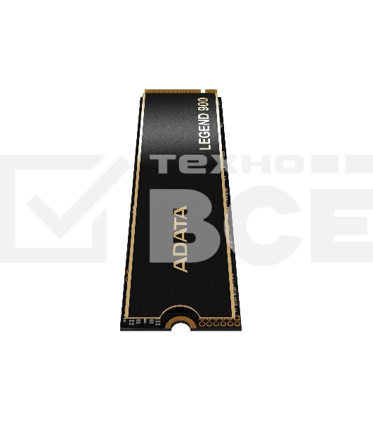 Накопитель SSD ADATA LEGEND 900, 2000Gb, PCIe 4.0 x4, 2280, NVMe, R/W 7000/5400, с радиатором
