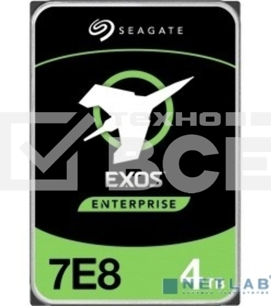 Жесткий диск Seagate  HDD 4TB Exos 7E8 HDD ST4000NM003A 3.5