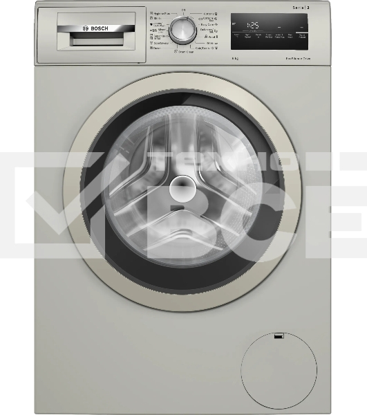 Стиральная машина Bosch WAN2420XME серебристый, загрузка фронтальная 8 кг, 1200 об/мин., класс: А+++
