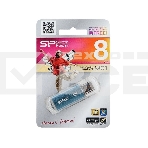 Флешка USB Silicon Power R/W 8Gb Marvel M01 SP008Gb,UF3M01V1B USB 3.0 синий, фото7