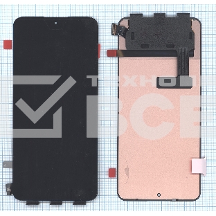 Дисплей для Xiaomi 13T в сборе с тачскрином черный orig