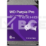Жесткий диск HDD Western Digital Surveillance Purple Pro8TB 7200rpm SATA-III 256Mb 3.5
