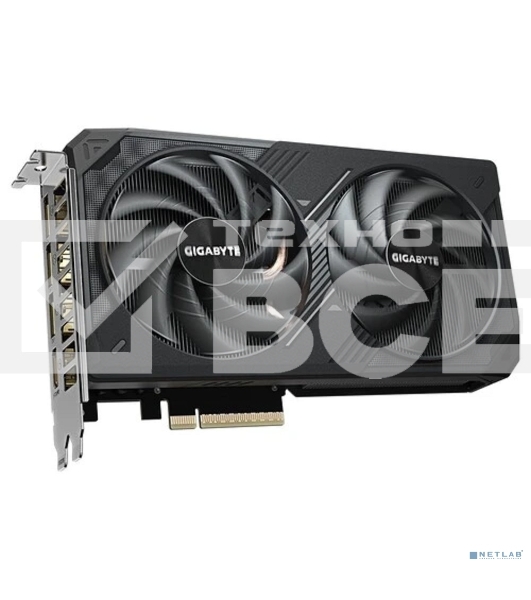 Видеокарта Gigabyte PCI-E 5.0 GV-N506TWF2-16GD 1.0 NVIDIA GeForce RTX 5060TI 16Gb 128bit GDDR7 2572/28000 HDMIx1 DPx3 HDCP Ret