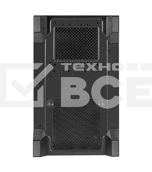 Компьютерный корпус Minitower ExeGate i3 SEA LE (mATX, без БП, 1хUSB+1хUSB 3.0, HD аудио, черный, передняя и боковая панели - закаленное стекло)