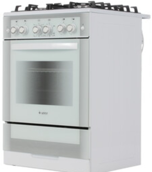 Плита газовая Gefest ПГ 6500-02 0042 белый, конфорок 4 шт, духовка 52 л, 60 см x 85 см x 60 см