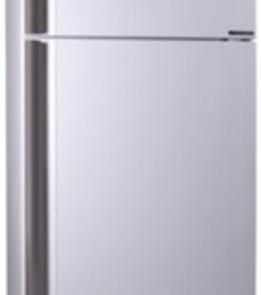 Холодильник Sharp SJ-XE55PMWH белый жемчуг двухкамерный 388/148л морозилка сверху, No Frost