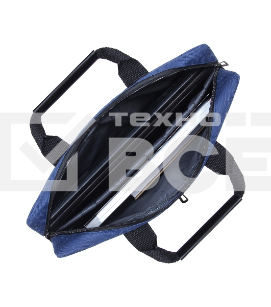 Сумка ExeGate EX264613RUS Office F1590 Dark-Blue, темно-синяя, полиэстер, для ноутбуков до 15.6