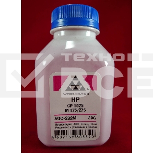 Тонер HP CP 1025/M 175/275 Magenta, (фл.30г.) AQC фас. Россия