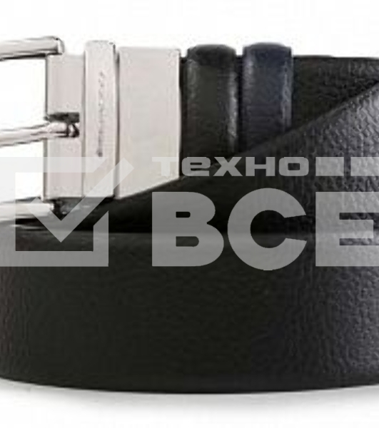 Ремень мужской Piquadro Modus CU4209MO/NBLU, черный/синий, натур.кожа