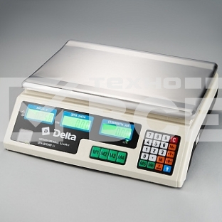 Весы торговые Delta ТВН-40 до 40кг/5г
