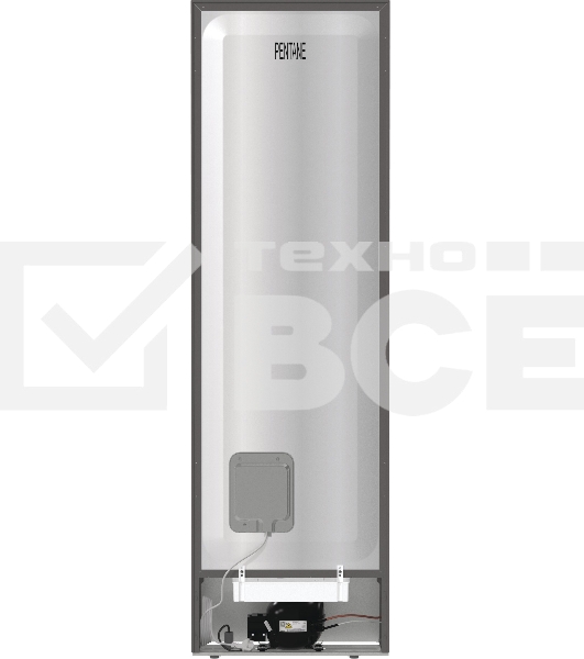 Холодильник Gorenje NRK6201PS4 серебристый металлик двухкамерный 235/96л морозилка снизу