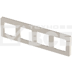 Рамка 4 поста шампань Inspiria, фото 1