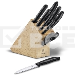 Набор ножей кухон. Victorinox Swiss Classic (6.7193.9) компл.:8шт scissors дерево/черный, фото2