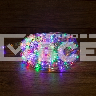 Дюралайт LED фиксинг (2W), 24 LED/м, мульти (RYGB), 10 м