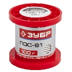 Припой Зубр 55450-100-20ПОС 61 проволока 100г 2мм, фото3