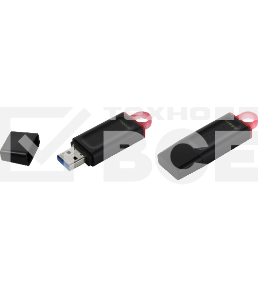 Флеш диск KINGSTON 256GB USB3.2 Gen1 DataTraveler Exodia (Black + Pink)