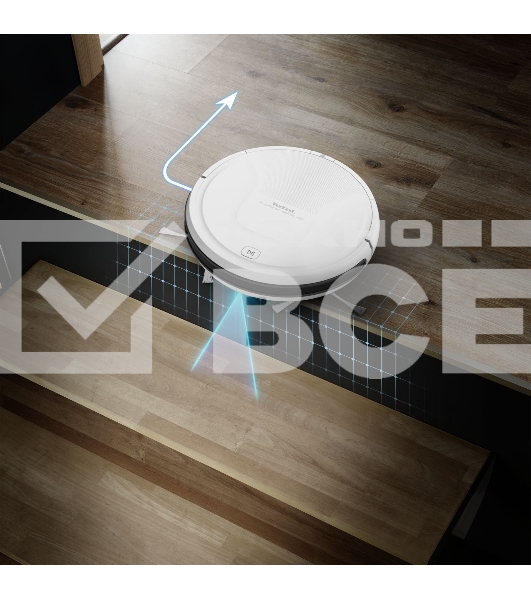 Робот-пылесос Tefal RG8227WH белый, 2600 мА·ч Li-Ion, уборка сухая, пылесборник контейнер 0.44 л