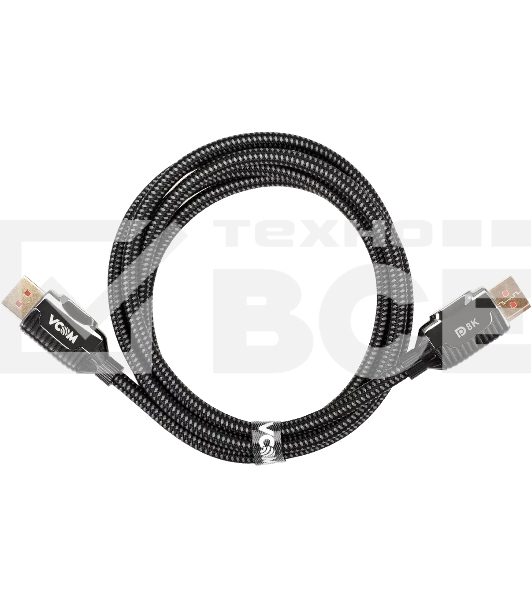 Кабель соединительный VCOM CG634-2M DISPLAY PORT v1.4, 8K@60Hz, 2m