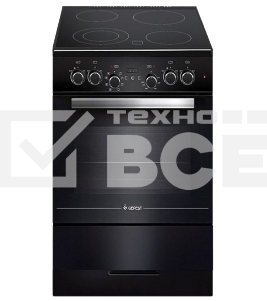 Электрическая плита Gefest 5560-03 0057 чёрный