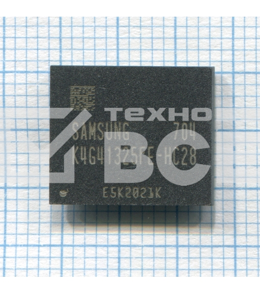Видеопамять GDDR5 Samsung K4G41325FE-HC28