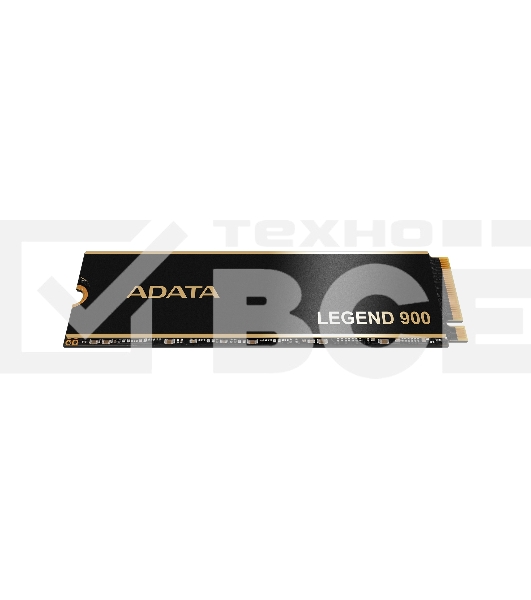 Накопитель SSD ADATA LEGEND 900, 2000Gb, PCIe 4.0 x4, 2280, NVMe, R/W 7000/5400, с радиатором
