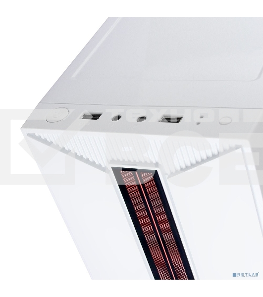Компьютерный корпус  Ginzzu B380 2*USB 2.0,AU RGB