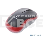 Мышь беспроводная Logitech M185, красный, 1000 dpi, радиоканал, USB, кнопки - 3, фото6