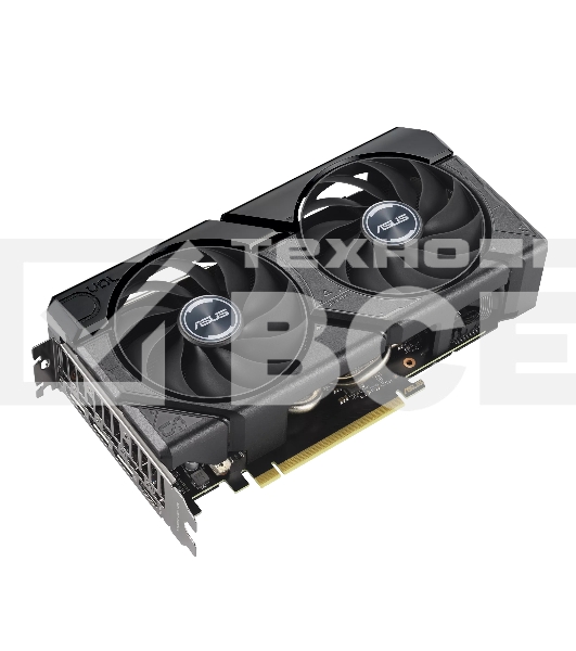 Видеокарта Asus DUAL-RTX4060-O8G-EVO NVIDIA GeForce RTX 4060 8Gb PCI-E 4.0  128bit GDDR6 2505/17000 HDMIx1 DPx3 HDCP Ret