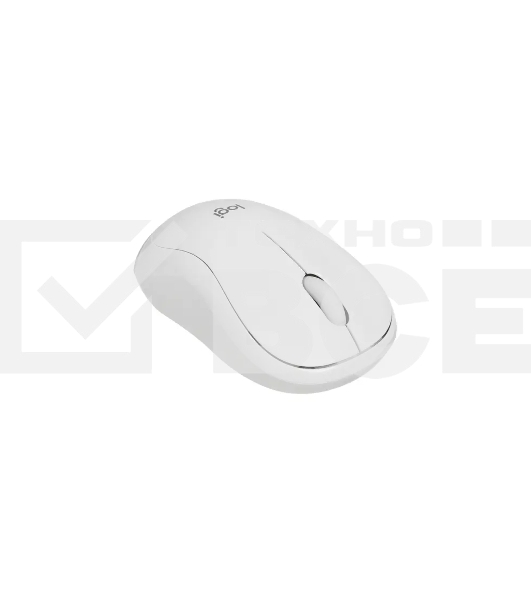 Мышь беспроводная Logitech M240 SILENT белый, 4000 dpi, Bluetooth, кнопки - 3