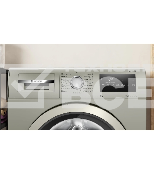 Стиральная машина Bosch WAN2420XME серебристый, загрузка фронтальная 8 кг, 1200 об/мин., класс: А+++