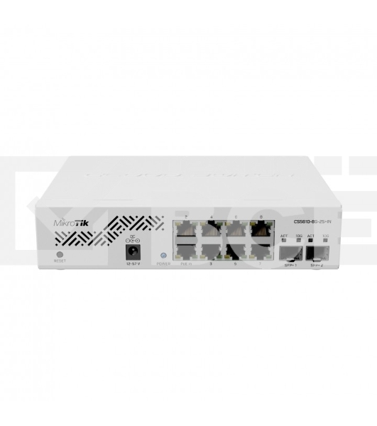 Коммутатор Mikrotik CSS610-8G-2S+IN