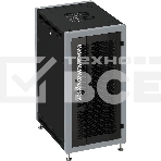 Шкаф коммутационный Sysmatrix (SL 6622.933 ) напольный 22U 600x600мм пер.дв.перфор. задн.дв.перфор. 800кг черный 51кг 180град. IP20, фото2