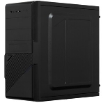 Компьютерный корпус Minitower ExeGate BA-201-UNS400 (mATX, БП UNS400 с вент. 12см, 2*USB, аудио, черный), фото7