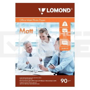 Бумага Lomond 0102131 A4/90г/м2/500л./белый матовое для струйной печати