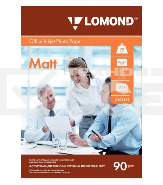 Бумага Lomond 0102131 A4/90г/м2/500л./белый матовое для струйной печати