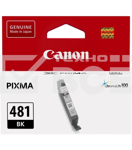 Картридж струйный Canon CLI-481 BK 2101C001 черный (5.6 мл) для Canon Pixma TS6140/TS8140TS/TS9140/TR7540/TR8540
