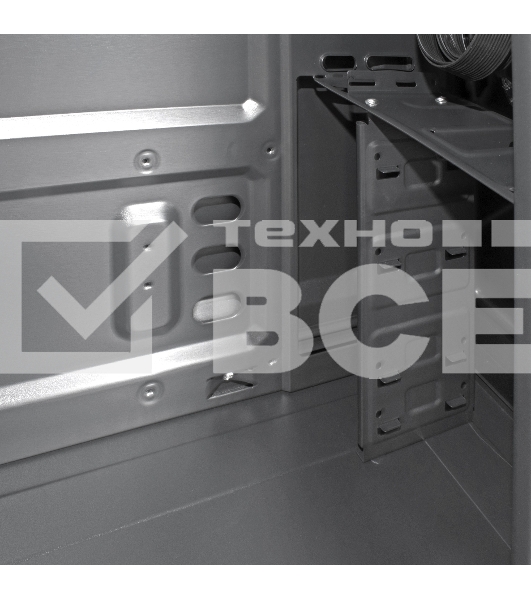 Компьютерный корпус Miditower ExeGate XP-401 Black, ATX, <XP600, Black,120mm>, 2*USB, Audio