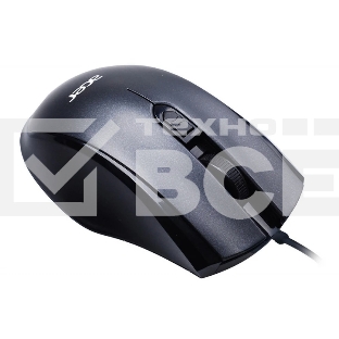 Мышь проводная Acer OMW020 черный, 1600 dpi, USB, кнопки - 4