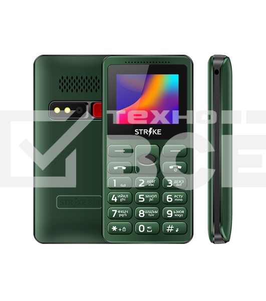 Мобильный телефон BQ Strike S10 черный SC6531E