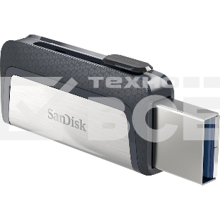 Флеш диск 256GB SanDisk Ultra Dual Drive, USB 3.0 - USB Type-C