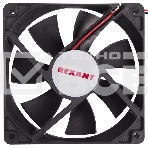 Вентилятор для корпуса Rexant RX 12025MS 24VDC черный, 120 мм, 2200 об/мин, 35 дБ, 2 pin, фото2